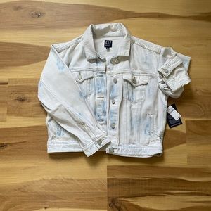 Gap tie dyed light jean jacket